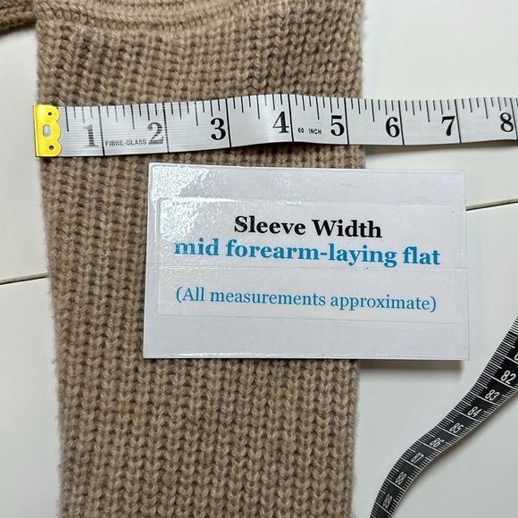 Madewell V-Neck Pullover Sweater Tan Pink Green XXS - Picture 11 of 14